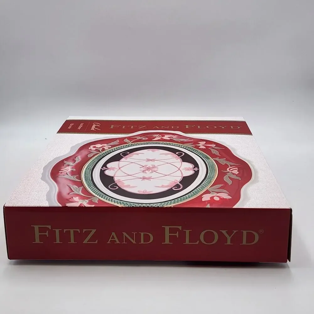 NEW! Fitz and Floyd Chalet Oval Platter 17